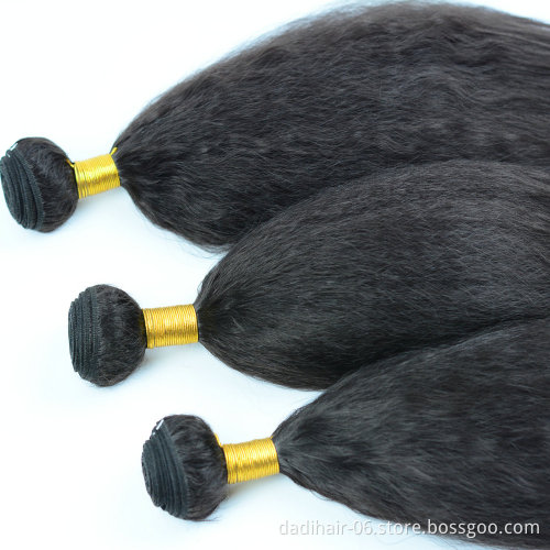 Factory Direct Whole Sale Synthetic Hair Extension Bundles Kinky Straight